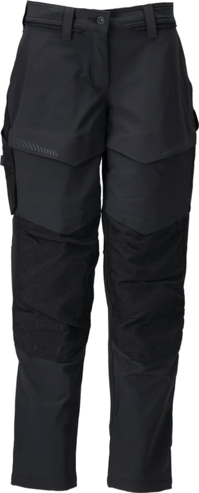 Mascot Customized Broek met kniezakken 22378-311 - Zwart - C36 - 76