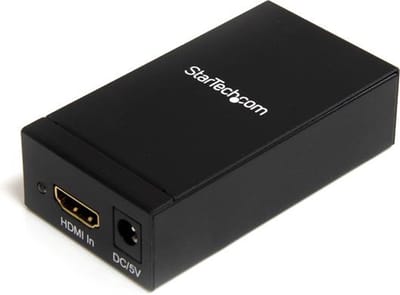 DisplayPort to HDMI Adapter DVI Startech HDMI2DP Black