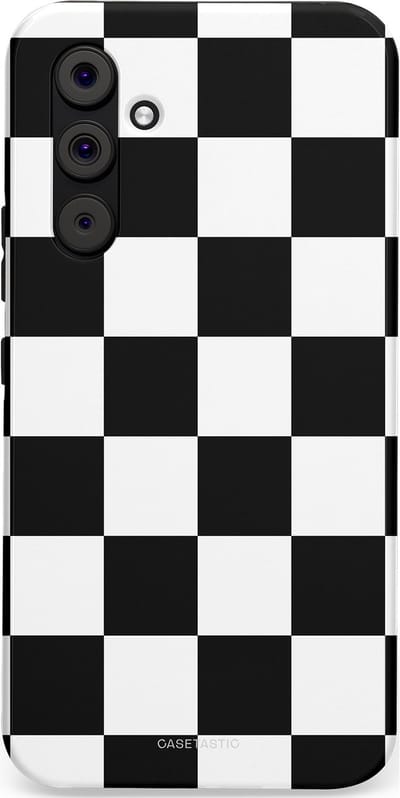 Casetastic Hoesje Geschikt voor Samsung A54 (5G) - Stijlvolle Beschermende Duo-layer Case - Schaak