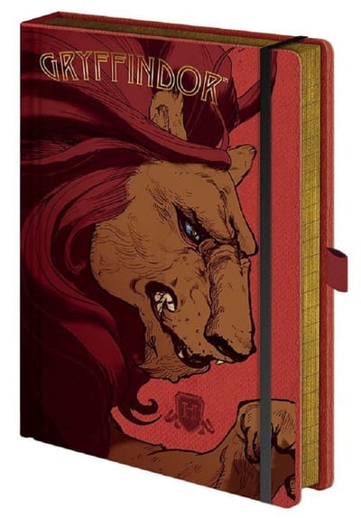 Harry Potter - Intricate Houses - Gryffindor - Premium A5 Notitieboek