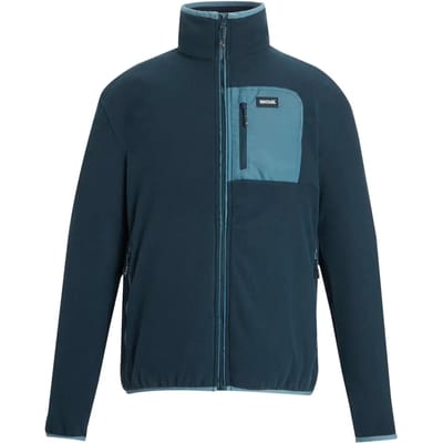Frankie fleece fleece voor heren met volledige ritssluiting