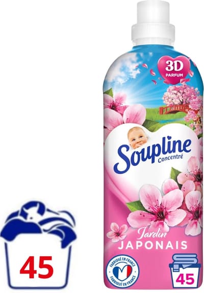 Soupline Wasverzachter Japanse Tuin - 950 ml (45 wasbeurten)