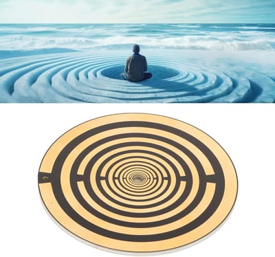 Energie Schijf voor Meditatie, 3 Inch Schijf voor Negatieve Energie Verminderen, EMF Straling Balanceren en Yoga Meditatie Verbeteren