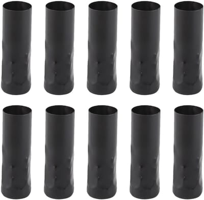 Dailygoods - Kandelaar Houder - E14 Fitting - Voor Crystal Kroonluchters - Zwart Geplateerd Ijzer - Voor DIY Verlichting - Geschikt voor Decoratie - K...