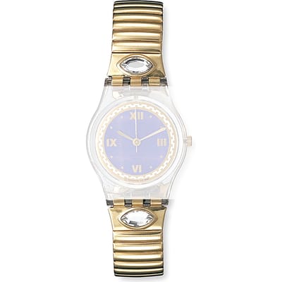Swatch Plastic - Originals Small (25mm) - L ALK163 LK163 Clear Crystal Horlogeband