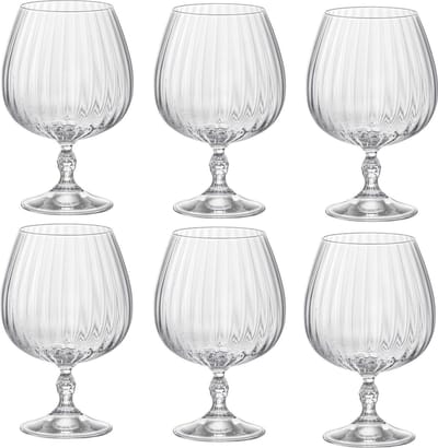Bormioli Rocco America 20's cognacglas - 65 cl - Set-6