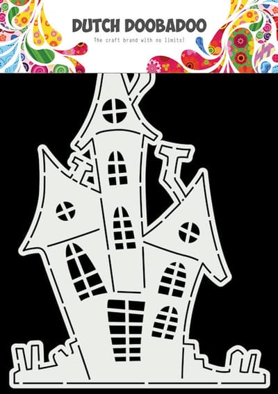 Dutch Doobadoo Card Art Spookhuis