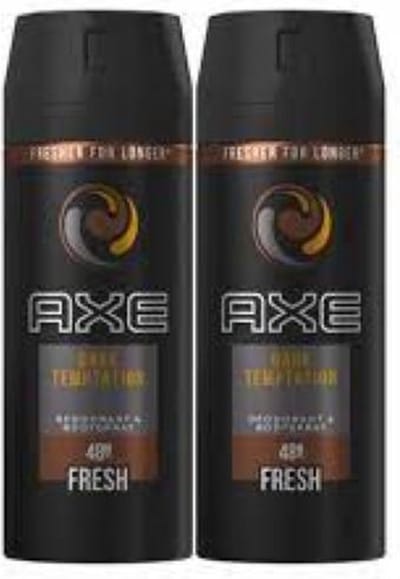 Axe - Deodorant - Spray - Dark Temptation - 48h - 150ml x 2