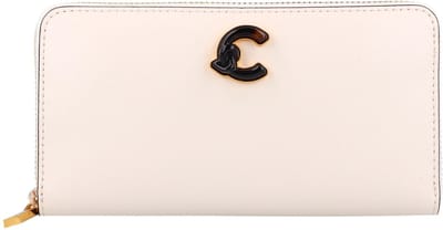Coccinelle C-Me Portemonnee Leder 18 cm - Dames - Horizontaal - pearl