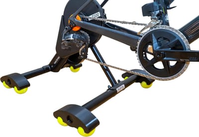 Fietstrainer Rocker Voeten - Fietsstabilisator Adapters - Realistisch Fietsen - Schommelbeweging Nabootsing - 4 Stuks - Zwart