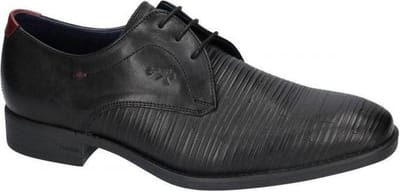 Fluchos -Heren - zwart - geklede lage schoenen - maat 46