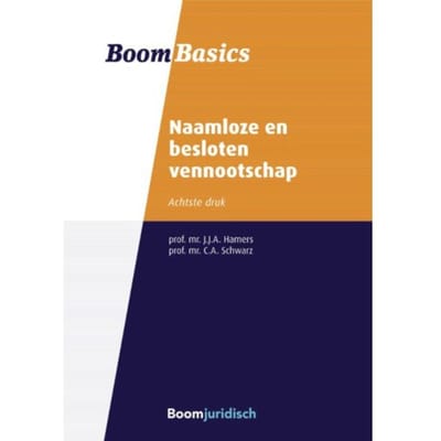 Boom Basics Naamloze En Besloten Vennootschap - Boom Basics - J.J.A. Hamers