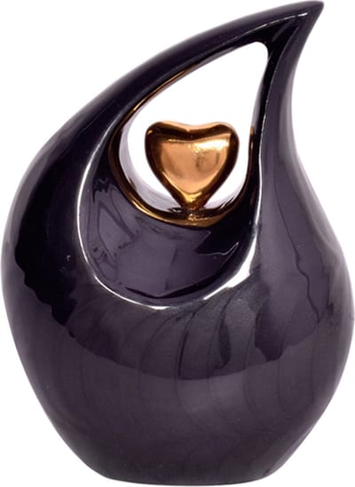 Luxe As Urn - 850 ml - Teardrop - Druppel Urn - Crematie Urn - Uniek - Voor Huisdieren of Menselijk As - Crematie As - Mini Urn - Decoratie Urn
