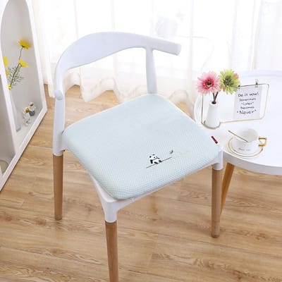 Tabouret Chaise Corne d'Été Coussin de Siège Épaissi Antidérapant pour la Maison Coussin de Chaise de Salle à Manger Artefact d'Assise pour le Bureau 35 * 38cm