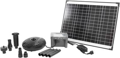 Ubbink - SolarMax 2500 - Fonteinpomp op zonne-energie - met eigen accu - vijverpomp