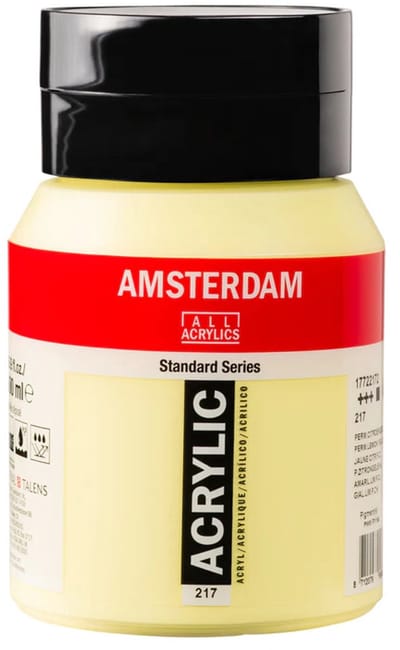 Amsterdam Standard Series Acrylverf - 500 ml - (217) Permanentcitroengeel Licht