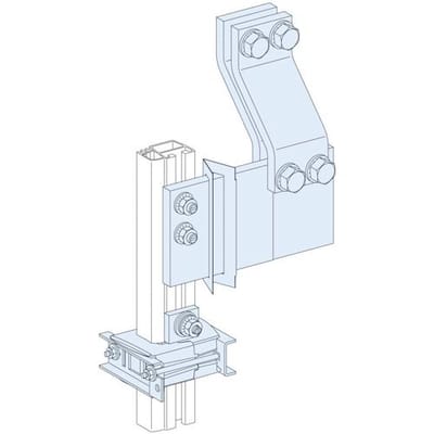 Schneider Electric LVS04656 PrismaSeT-P, Linergy TB, verbindingsset, N-rail horizontaal met PE-rail verticaal Linergy LGY Verbindingselement 1 stuk(s)