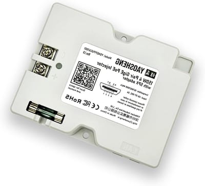 PoE Injector - Netwerk Adapter - Internet Verbinding - Met SPX Adapter - 150 Watt - Wit
