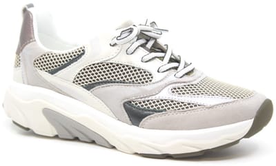 Gabor rollingsoft sneaker 86.936.34 Beige combi maat 40
