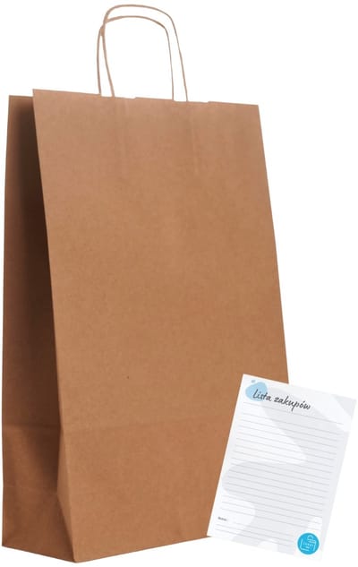 100x Bruine Papieren Zakken 24x10x36cm - EKO Winkel & Apotheek