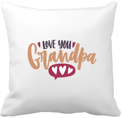 Akyol - i love you grandpa Kussen hoes - Opa - opa - cadeautje - kado - verjaardag - geschenk - 40 bij 40 cm