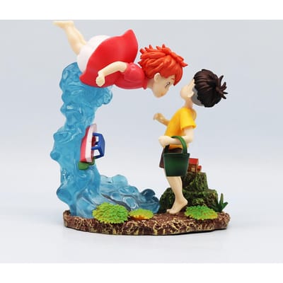 Ponyo Op De Klif Figuur Ponyo Sousky Seagal Figuur Pvc Gk Standbeeld Anime Actie Figuur 15cm Modelpop Verzamelspeelgoed Kind Cadeau red
