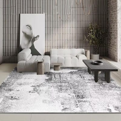 Modern Abstract Tapijt voor Woonkamer Eenvoud 200x300 Loungekleden Elastisch Antislip Vuilafstotend Bedmat Gemakkelijke Reiniging 200*230cm