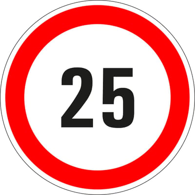 25 sticker - zelfklevende folie 50 mm - 10 stuks per kaart