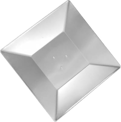 Terrasverwarming Reflector - Warmtepaneel Vervanging - Terras Verwarmen - Vierzijdig Aluminium - 45 x 45 cm - Zilver