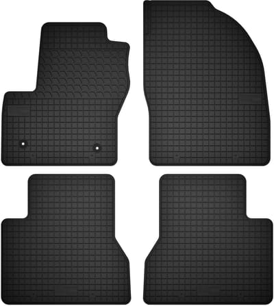 Wielganizator SolidTread - Rubber Automatten - Ford Tourneo Connect II - Perfecte Pasvorm - Zwart Kleur