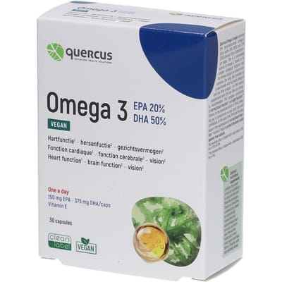 Quercus Omega 3 Vegan 30 Capsules