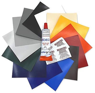 Reparatieset voor vrachtwagen- en aanhangerzeilen 50x50cm