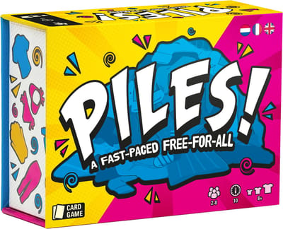 The Lost Boy Enterta - Piles! - Kaartspel - Actiespel- Geschikt voor 2-8 Spelers
