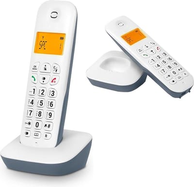 ApexArte® Huistelefoon - Senioren Telefoon Vaste Lijn - GSM - Wit