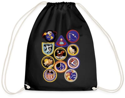 NASA Apollo-missie-insignes Gymtas