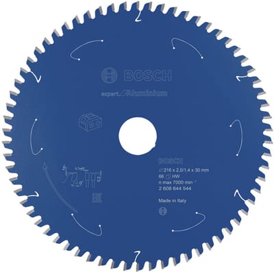 Bosch Professional Expert for Aluminium cirkelzaagblad 216 x 30 x 2 mm 66 tanden ( 2608644544 )