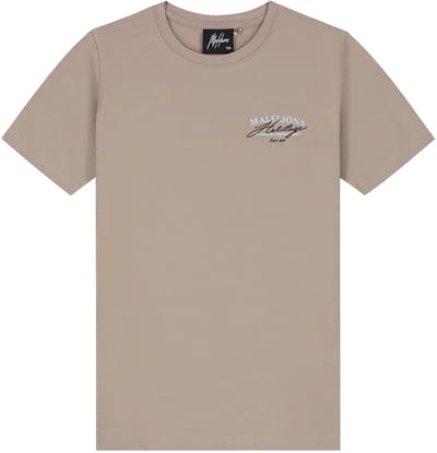 Malelions heritage t-shirt in de kleur bruin.