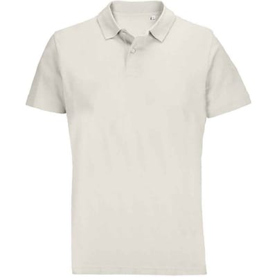 SOLS Pulse piqué poloshirt voor volwassenen, uniseks (Gebroken wit)