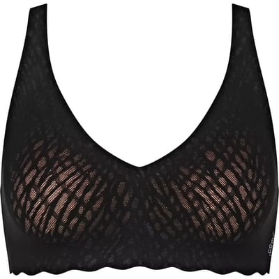 sloggi ZERO Feel Bliss Soft bra Dames Beha - Zwart - Maat M