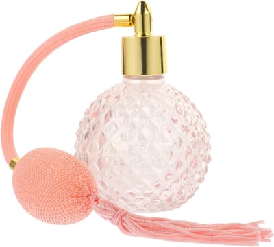 Lege Vintage Glazen Parfumfles 100ml - Klassieke Sprayer voor Persoonlijk Gebruik en Cadeaus