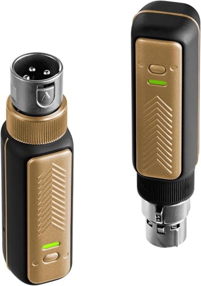 Draadloos XLR Systeem - Microfoon Zender - Muziek Maken - Ultra Lage Latentie - 20 Meter Bereik - Zwart