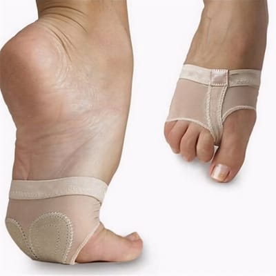 1 Paar Girls Ballet Half Shoes met Splitzool - maat S - Zachte Voetbescherming en Teentpad voor Dansen Sport – Voet Tenen Verzorgingstool voor Vrouwenvoeten, Balletschoenen, Dansschoenen, Voetverzorging