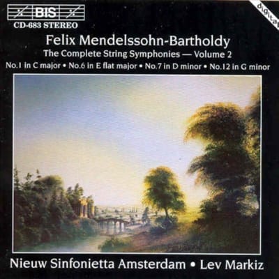 Nieuw Sinfonietta Amsterdam, Lev Markiz - Mendelssohn: The Complete String Symphonies (CD)