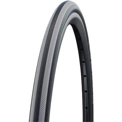 Buitenband 24x100 25-540 schwalbe rightrun kg grey stripes rolstoelba - GRIJS