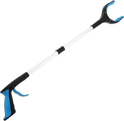 Afvalprikker Grijper - Grijpstok Opvouwbaar - Voorwerpen Oppakken - Verlengde Handgreep - 81 cm - Meerkleurig