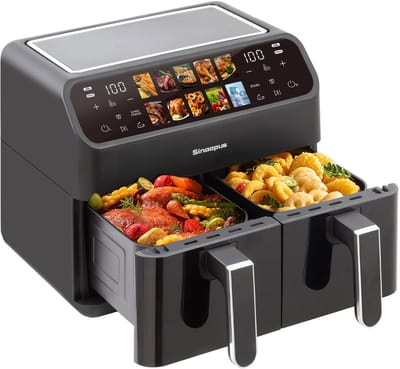 Benelux Select Airfyer – Airfryers – Airfryer XXL – Air Fryer – Meerdere Kookfuncties – Touchscreen - 10L - 43,6 × 42,6 × 40 cm