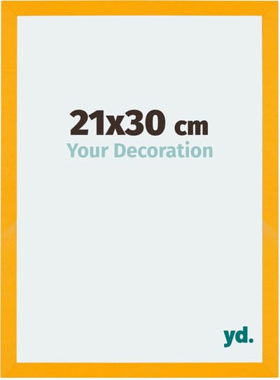Your Decoration - Fotolijst 21x30 cm - MDF - Geel - Mura