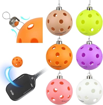 Pickleball Ballen - Pickleball Set - Sporten Buiten - Officiële Afmetingen - 6 Stuks - 6 Kleuren