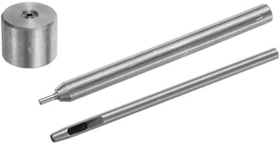 Gereedschap Oogjes Slaan 3 MM - Pons voor Leer, Kleding en Handtassen
