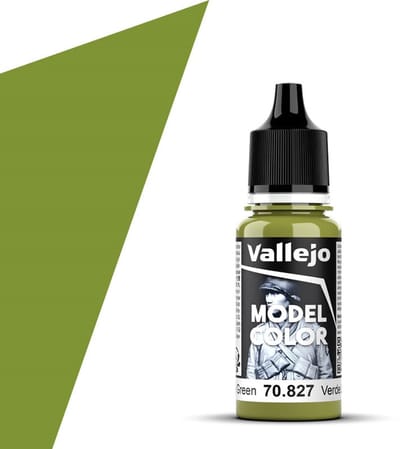 Vallejo Hobbyverf Acrylverf - 70827 Model Color Lime Green - Acryl Verf flesje - 17 ml